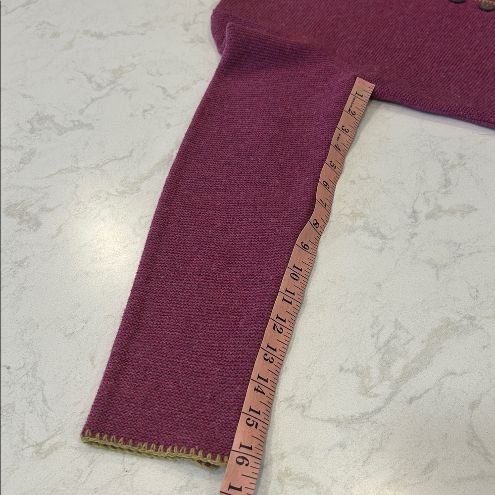 Sundance Tulla Cardigan Extrafine Merino Wool Classic Timeless Sweater Small - Picture 9 of 11